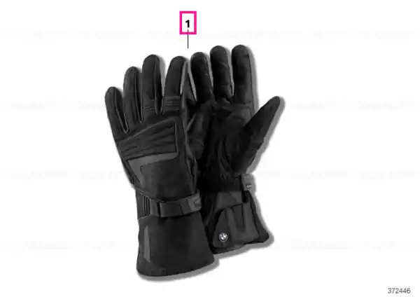 Preferatul clienților Glove Atlantis anthracite 9-9,5 - BMW Motorrad