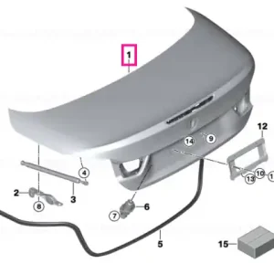 Trunk lid - BMW Vezi acum