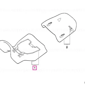 Seat adjustable front TRINIDADROT - BMW Motorrad Super ofertă