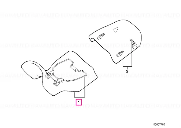 Seat adjustable front TRINIDADROT - BMW Motorrad Super ofertă