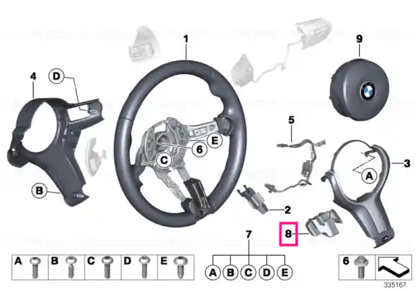 Preț promoțional Foam rubber sound deadening - BMW