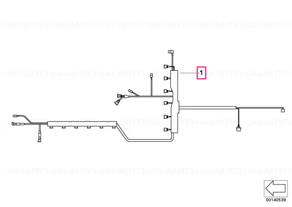 Cumpără online Fascicula electrica injectie/aprindere - BMW