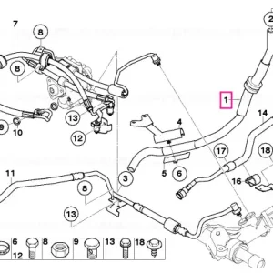Tub aspirare - BMW Expediere rapidă