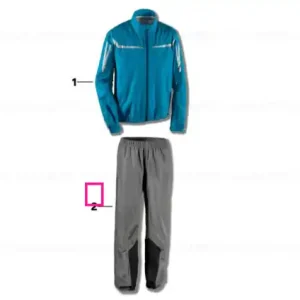 Trousers Rainlock, grey - BMW Motorrad Mai ieftin