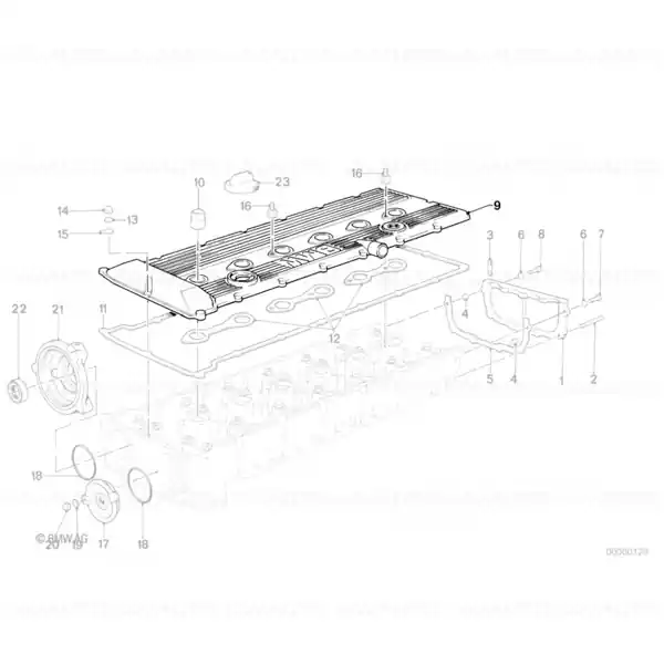 Capac chiulasa BMW Seria 5 E28; Seria 6 E24 Premium