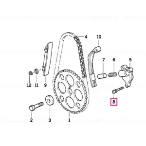 Șurub ISA M6X25 - BMW Motorrad Plată sigură