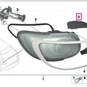 Vezi acum Tapi marginea acoperiș, stâng - BMW - Mini