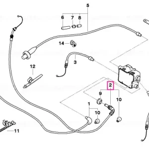 Conector cablu accelerație - BMW Motorrad Reducere specială