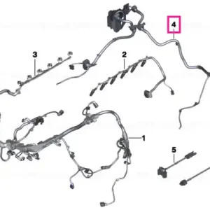 wiring harness, engine trans. module - BMW Reduceri