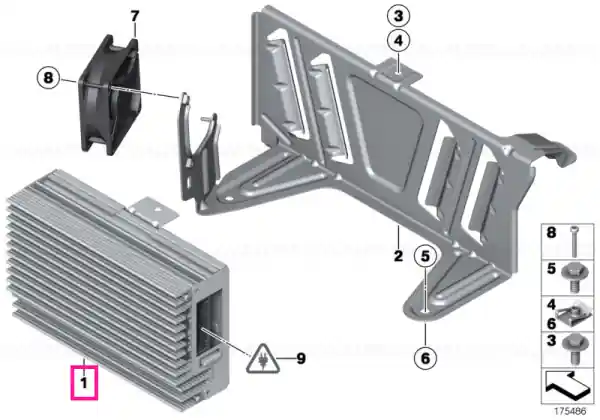 Amplifier, Individual audio system - BMW Bestseller