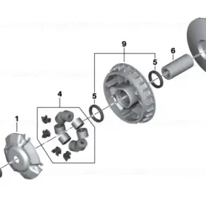 Spacer sleeve 24X35X13,7MM - BMW Motorrad Disponibil imediat