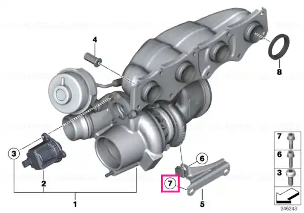 Ofertă specială Șurub ISA M8X20-10.9 ZNS3 - BMW
