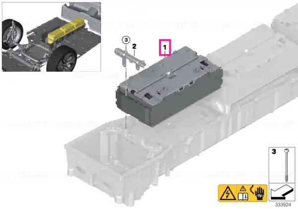 Reducere de preț Cell module, high-voltage battery - BMW
