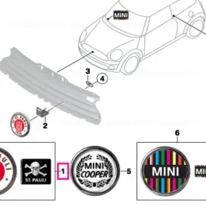 Ofertă exclusivă Plaque ST. PAULI - BMW - Mini