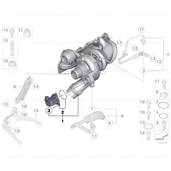 Cumpără acum Turbina BMW Seria 1 F20, F21 - 118i, 118i; BMW Seria 3 F30 - 320i