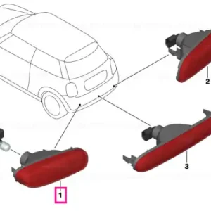 Preț redus Rear fog light - BMW - Mini