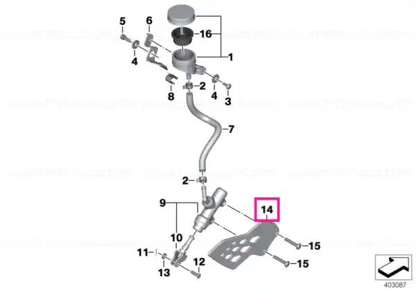 Heel guard, right - BMW Motorrad Reducere