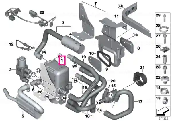 Parked car heater diesel - BMW Reducere
