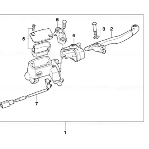 Colier țeavă dreapta - BMW Motorrad Preferatul clienților