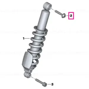 Șurub cap cilindric șaibă M10X55-10.9 MK - BMW Motorrad Bestseller