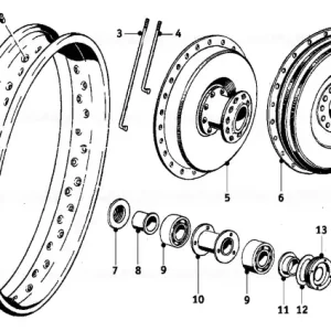 Spoke 127 X M 3,5 - BMW Motorrad Chilipir