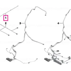Wiring harness, backrest ventilation - BMW Premium