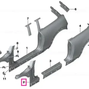 Cumpără acum Left exterior column A - BMW - Mini