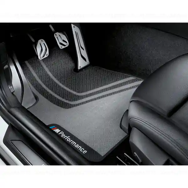 Set covorase fata, M Performance, Negru/Gri - BMW X3 F25, X4 F26 Nu rata