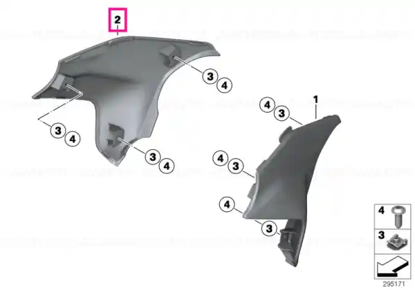 Pernă genunchi dreapta BLACK GRAIN - BMW Motorrad Comandă acum