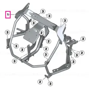 Suport trim față - BMW Motorrad Preț mic