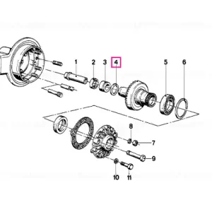 Compression ring 2,2MM - BMW Motorrad Preferatul clienților