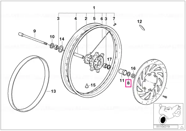 Șaibă - BMW Motorrad Cumpărături sigure