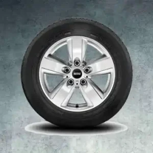 Ofertă exclusivă Janta aliaj usor - 5-Star Air Spoke 140 - Argintiu (Silver) - 6,5x16 ET:46 - Mini Countryman R60, Paceman R61