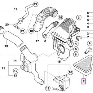 Ofertă exclusivă Element filtru aer - BMW - Mini