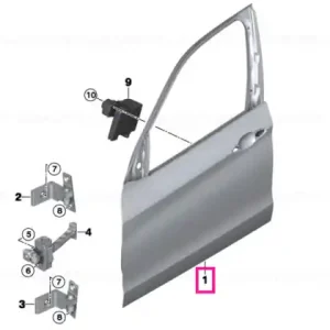 Usa fata, dreapta - BMW X6 F16 F86 M Disponibil imediat