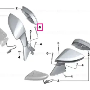 Comandă acum Șurub cap ciupercă M6X75-8.8 - BMW Motorrad