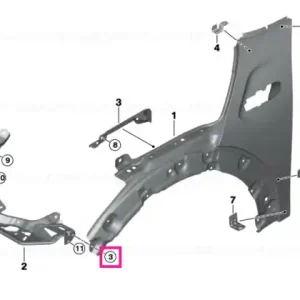 Suport element deformare față stânga - BMW - Mini Preț redus