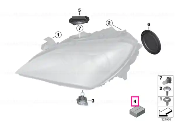 Nu rata Kit reparație far stâng - BMW