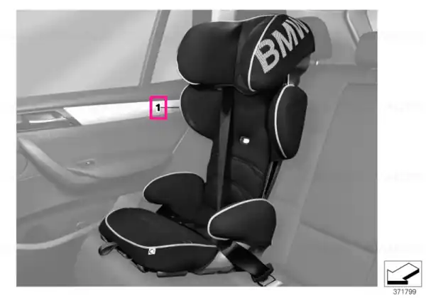BMW junior seat 2/3 SCHWARZ-ANTHRAZ Discount