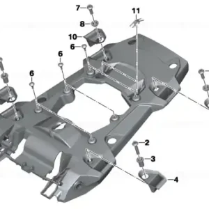 Buffer, rear left - BMW Motorrad Nu rata