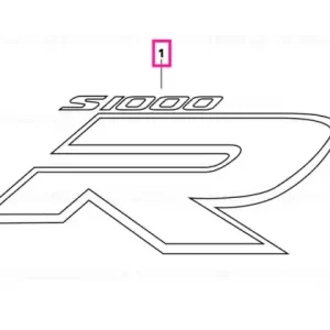 Transport gratuit Model emblem for S1000R, left - BMW Motorrad