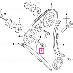 Șurub hexagonal M10X20 - BMW Motorrad Noutate