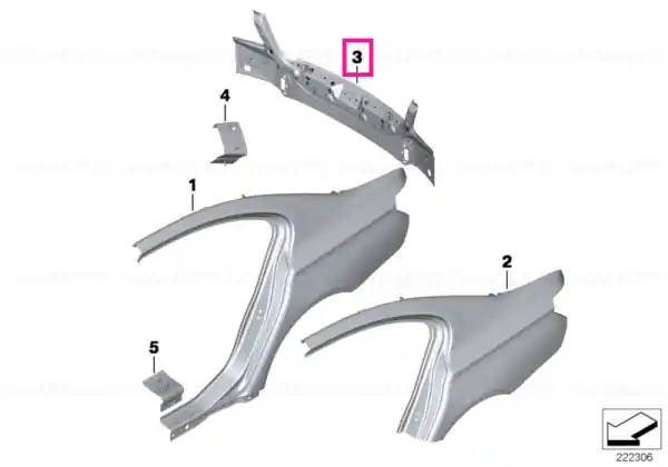 Reduceri Ornament spate complet - BMW
