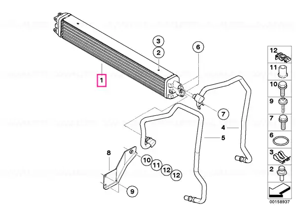 Oil cooler - BMW Premium
