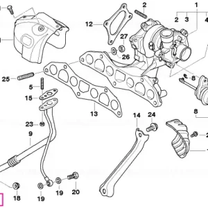 Livrare gratuită Stud bolt M6X23 - BMW - Mini