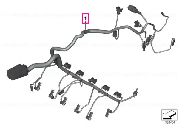 Engine wiring harness - BMW Motorrad Bestseller