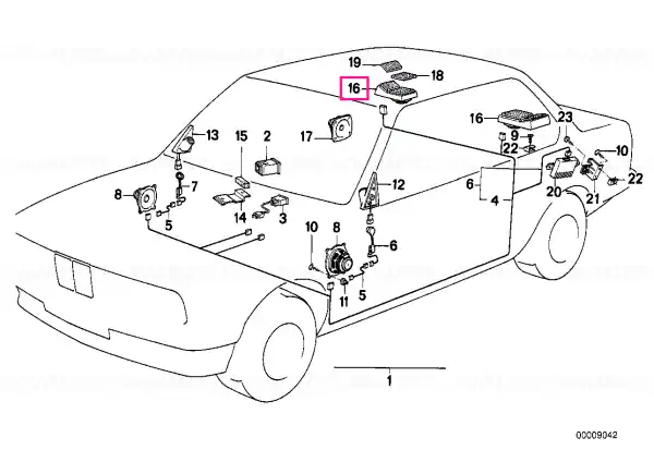 Reducere extra Loudspeaker NATUR - BMW