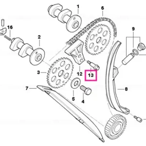 Spacer bolt M6X16 - BMW Motorrad Ofertă limitată