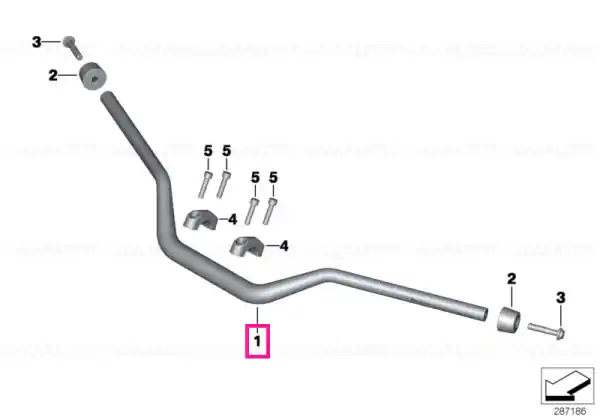 Calitate înaltă Handlebar - BMW Motorrad