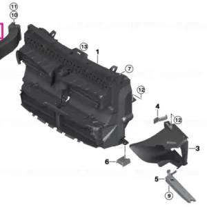 Air duct, brake, left - BMW Mai ieftin